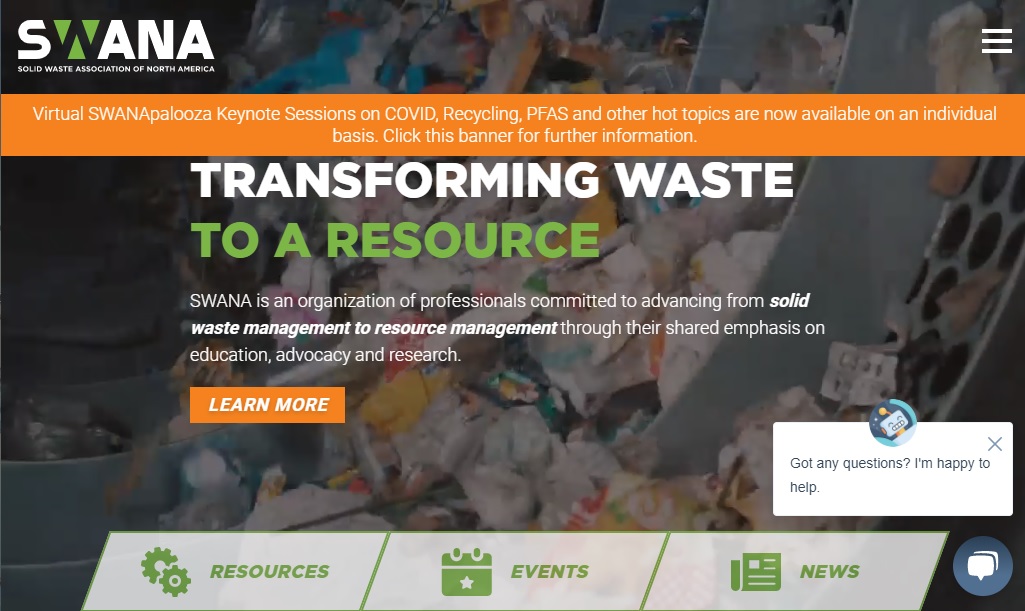 SWANA homepage
