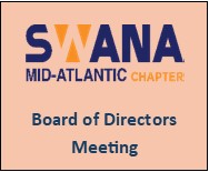 SWANA Mid-Atlantic Chapter - Board of Directors Meeting on July 11, 2024